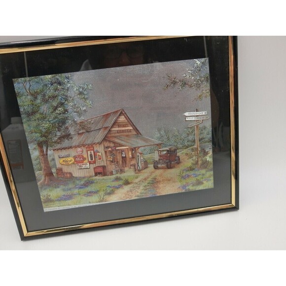 SCAFA-TORNABENE Art Publishing Co. "Coca-Cola" Framed Litho Prints - Set Of 2 - Picture 3 of 7